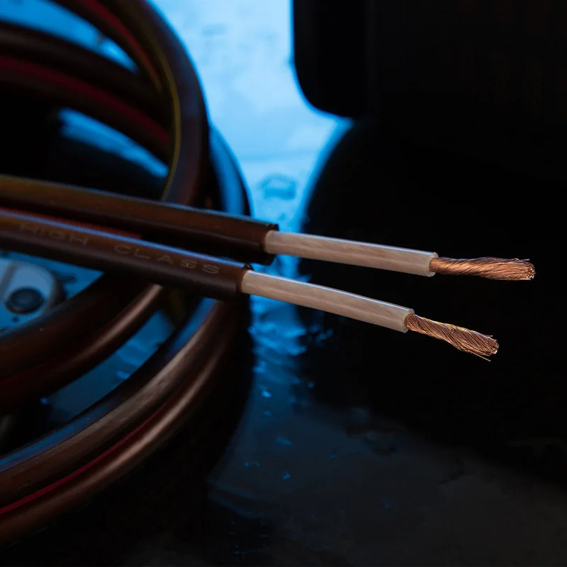 OFC Copper 99.99 2Core Wire HIFI Line For DIY Mic XLR
