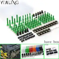 one set motorcycle accessories custom fairing screw bolt windscreen screw FOR Kawasaki ninja300 er-6 nr-6f ninja 300 1400 zx-10
