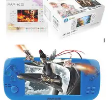 PAP KIII 4.3″ Handheld Games Consoles 4GB Portable Video Game Built in 600 Games with Camera Support CP1/CP2/NEOGEO/GBA/GBC/GB