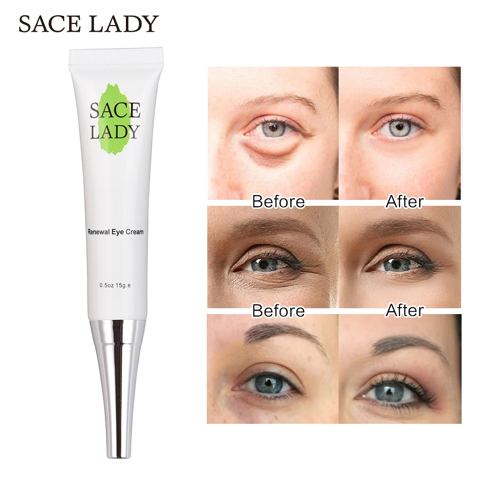 

SACE LADY Eye Cream for Dark Circles Whitening Snail Cream Moisturizing Skin Care Eye Patches for Anti-Wrinkle Anti-Aging