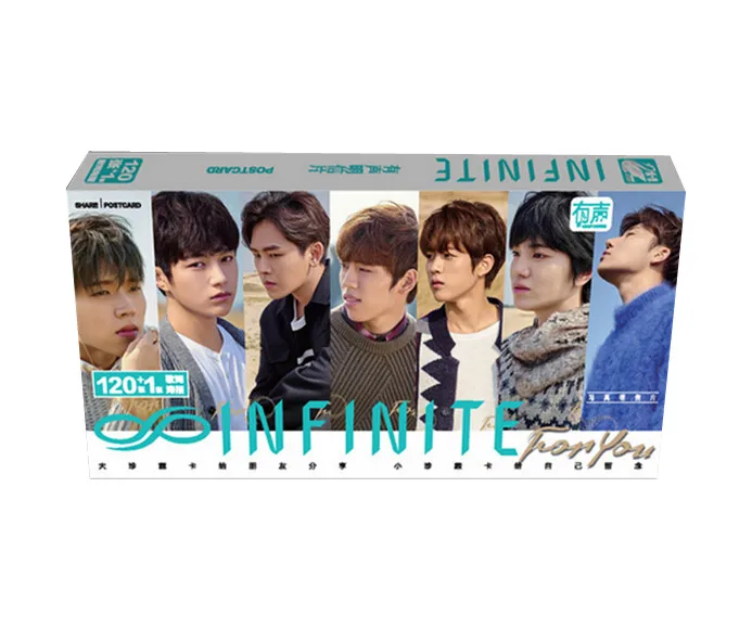 

Venta caliente INFINITE alta Resolution Harajuku postal Sunggyu Kim Jang Dongwoo Kim Nam Myungsoo Woohyun k-pop kpop k pop
