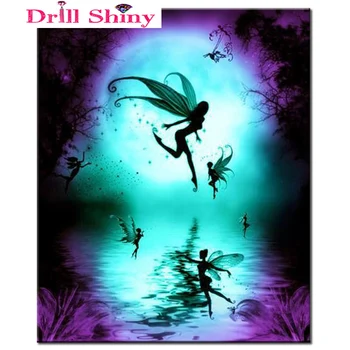 

DIY diamond painting diamond embroidery Elf decorative fairy pictures of rhinestones hobbies and crafts home decoration