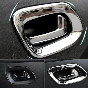 

Elysee 2014 2015 2016 ABS Chrome Car Inner Door Bowl Protector Frame Cover Trim Shell Car Styling Accessories for Citroen Elysee
