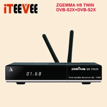 4K-UHD Linux Zgemma H9 Твин 2х DVB-S2X HEVC H.265 wifi Встроенный 2* CI+ sat ТВ приемник