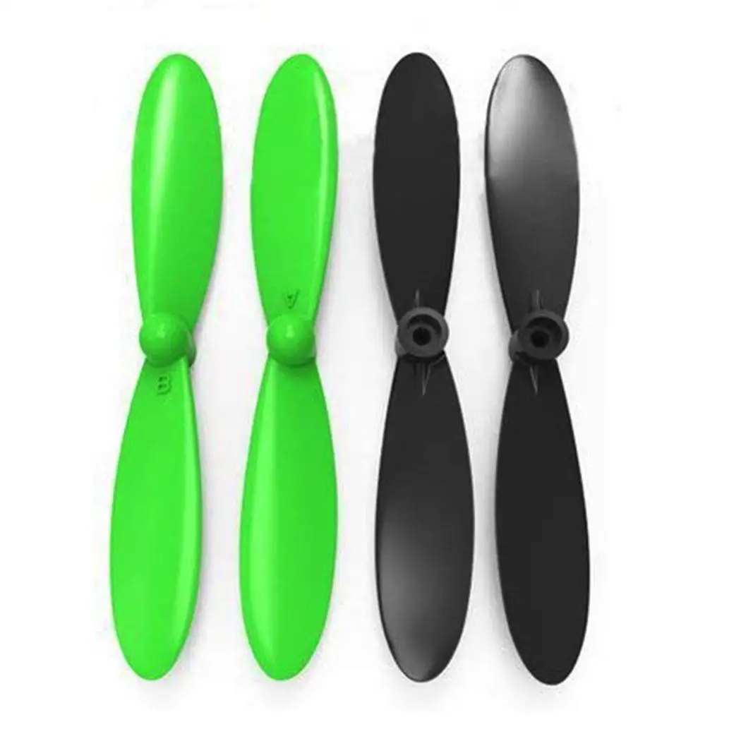 

4Pcs Propeller Blades Quadcopter Racing Models Easy to install for 1mm X4 H107L 5.5cm H107D Accessories