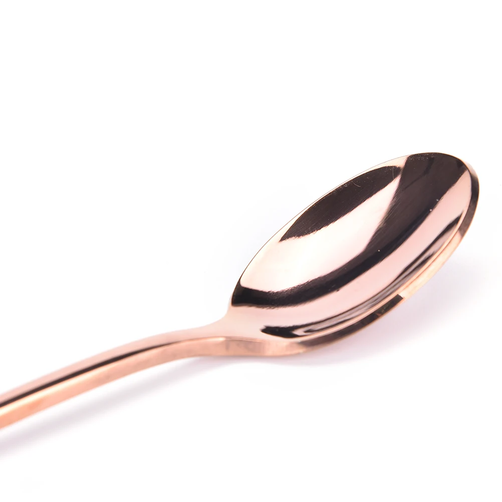 23,5 см нержавеющая стальная длинная ручка кофейная ложка Мороженое для чая и меда суп кухонные ложки столовая ложка посуда