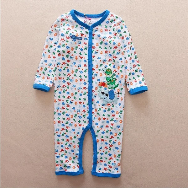 Hooyi для маленьких мальчиков Комбинезоны для малышек Одежда для новорожденных Для детей Одежда для малышей комбинезон для малышей хлопок Мягкий Бейсбол костюмы - Цвет: 4947