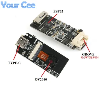 

M5Stack Series ESP32 Camera Module Development Board OV2640 Camera Type-C Grove Port 3D Wifi Antenna Mini Camera Board ZK10