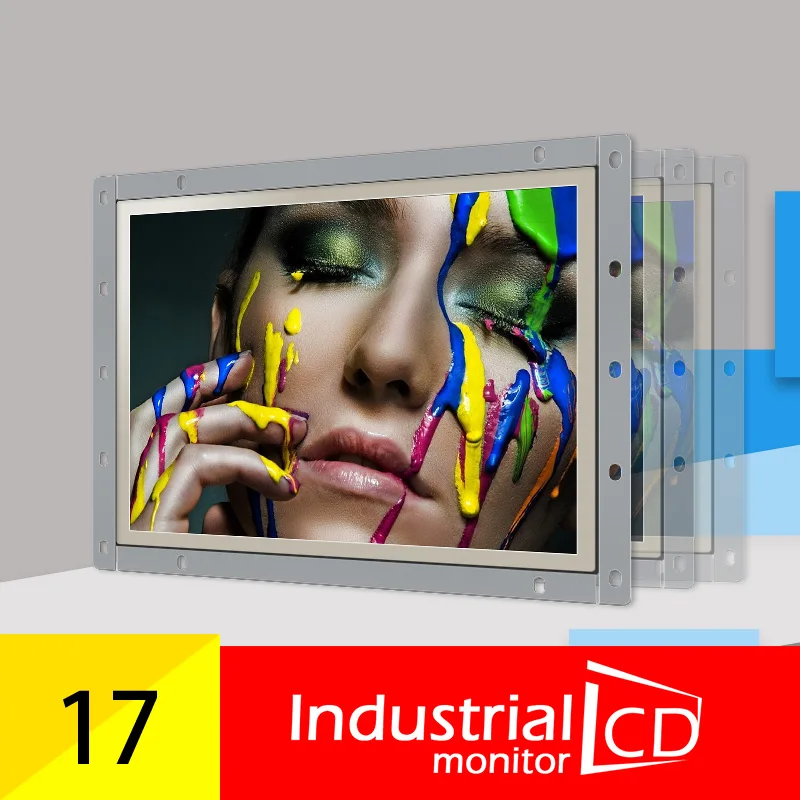 Faismars 17 &quotоткрытая рамка монитор с VGA/TV/HDMI/BNC/DVI входы и разрешение 1280*1024 для