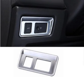 

Chrome Car Rear Door Button Cover Trim Car Interior Moulding Strips Sticker For Land Rover Discovery Sport 2015 2016 2017