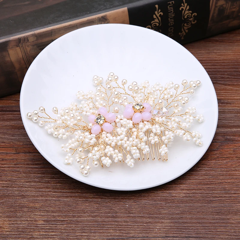 Beads Hair Comb (3)