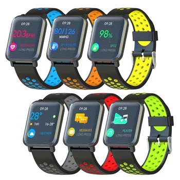 

Multifunctional Smart Watch S9 Color Touch Screen Smartwatch Waterproof Bluetooth Sports Step Health Monitoring Bracelet Watch
