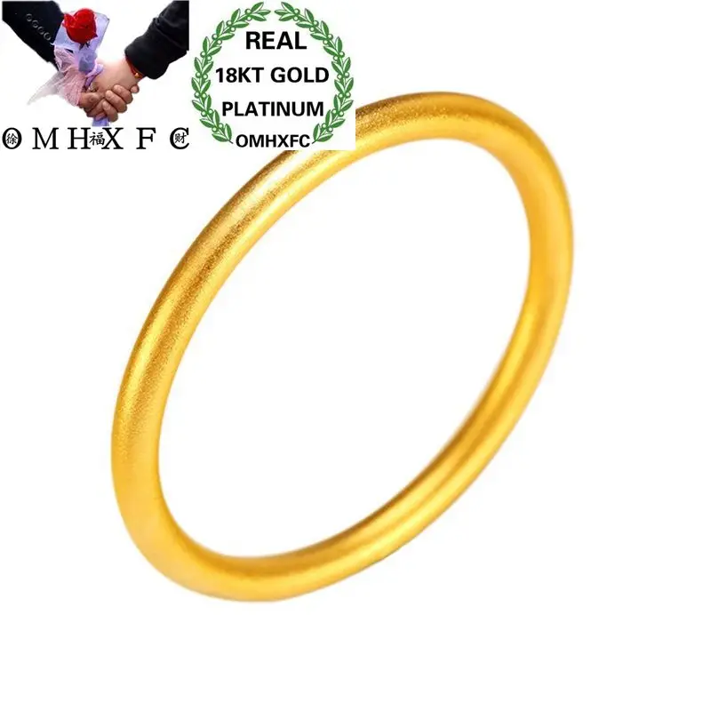 OMHXFC/ ; Европейская мода; женский подарок для невесты на день рождения и свадьбу; винтажный пустой 18KT золотистый браслет; ES106