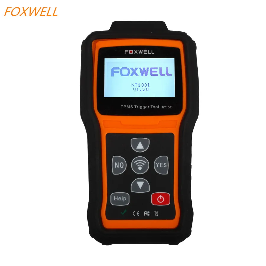 

FOXWELL NT1001 TPMS Trigger Tool Decode Tire Sensor ID Mode Check RF Key FOB Tyre Pressure Monitoring System Tester