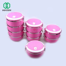 WHISM многослойный Ланч-бокс большой емкости Bento столовая посуда из нержавеющей стали наборы контейнер для еды чехол с ручками посуда контейнер