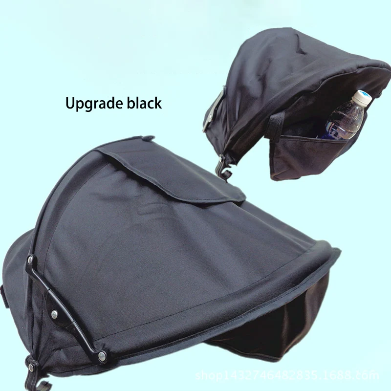 Baby Stroller Accessories Carriage Sun Shade Kids Stroller Sunshade Cover Prams Windproof Hood Canopy Cover Stroller Sun Visor