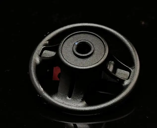 Металлическое рулевое колесо с валом, крепление рулевого механизма для CD15827 для RC Rock crawler 4x4 Truck Capo Jkmax JK Wrangler 1/10