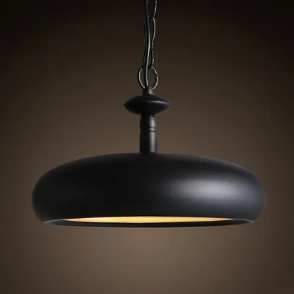 

IWHD American Retro Loft Style LED Pendant Light Vintage Industrial Pendant Lamp Single Head RH Fixtures For Home Lighting