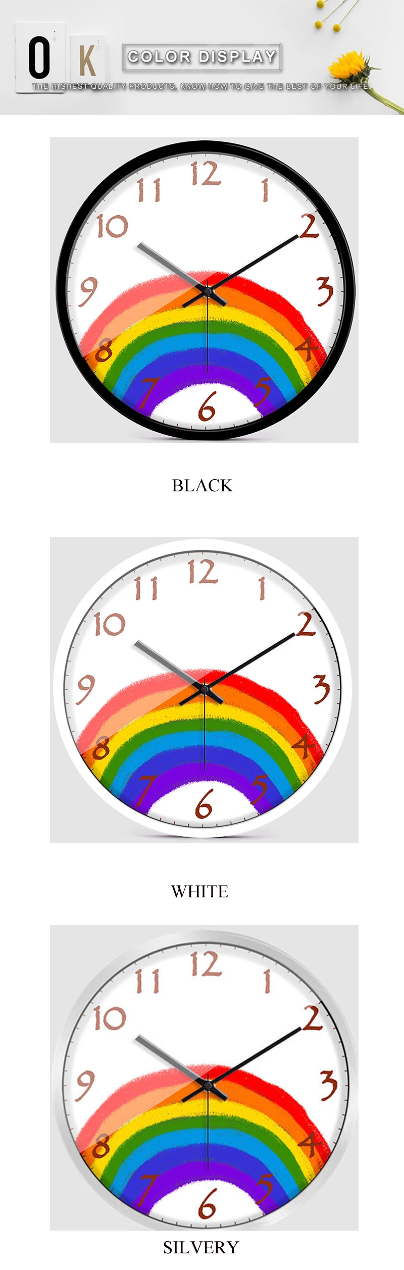 3d led wall clock barber shop (5)