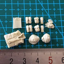 1/35 Смола Солдат современные американские перчатки шляпа