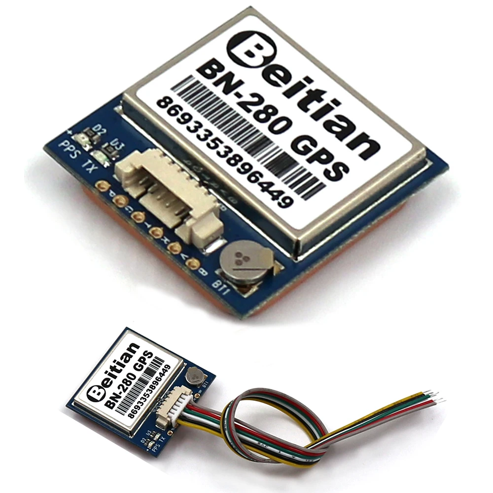 Gps модуль m8n UART TTL уровень GPS ГЛОНАСС двойной GNSS Дрон с антенной вспышка|GPS-системы