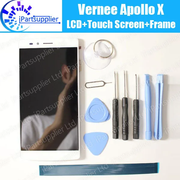 

Vernee Apollo X LCD Display+Touch Screen Digitizer+Frame Assembly 100% Original LCD+Touch Digitizer for Vernee Apollo X