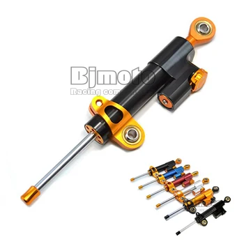 

BJMOTO Moto CNC Damper Steering StabilizerLinear Reversed Safety Control Over 600CC for Yamaha MT07 MT09 FZ09 Kawasaki Suzuki