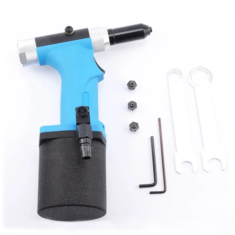 3/32"-3/16" Stainless Steel Rivet Core Pulling Rivet Gun Industrial Grade Pneumatic Nail Gun 2.4 3.2 4.0 4.8MM Blind