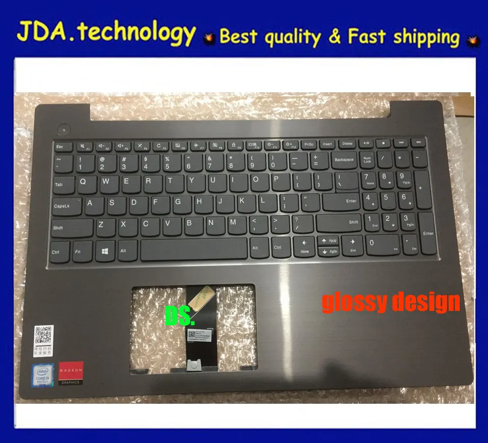 Wellendorff Geniune ноутбук Топ чехол для lenovo IDEAPAD V330-15 V330-15IKB V330-15ISK V330-15AST Упор для рук США клавиатура верхняя крышка