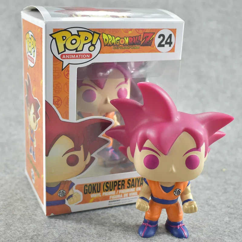 Funko pop Dragon Ball GOKU (супер сайян) виниловая экшн фигурка коллекционная модель игрушки
