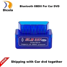 ELM327 Mini ELM 327 V2.1 OBD2 Bluetooth Interface Auto Scanner obd ii Diagnostic Tool works on Android Windows Symbian
