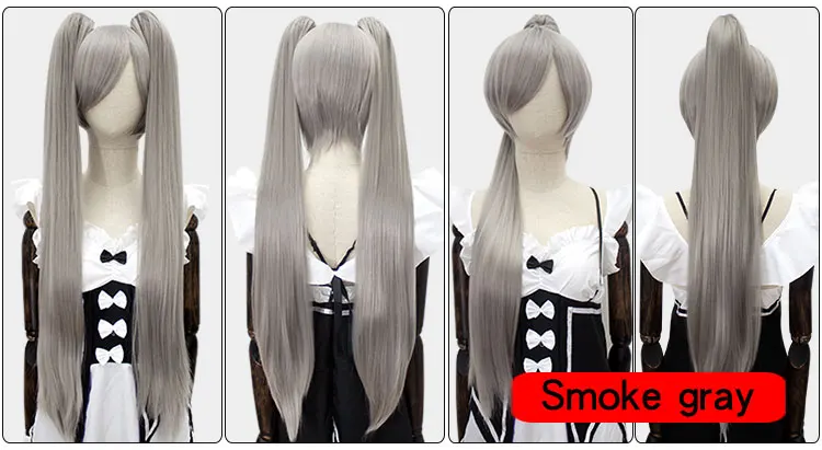 Hsiu 80cm Long Staight Ponytail Clip Cosplay Wig High Temperature Fiber Synthetic Wigs Anime Party 14 Color -Zentai shop online HTB1MIiDXdzvK1RkSnfoq6zMwVXae.jpg