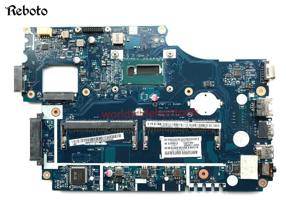 Fully tested Laptop Motherboard For Acer Aspire E1 572 E1 572G PC PN NBMFM11007 V5WE2 LA 9532P