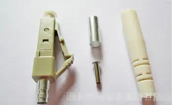 

100pcs/lot 3.0mm LC/UPC Polish Multimode Simplex Fiber Optic Connector with Zirconia Ferrule
