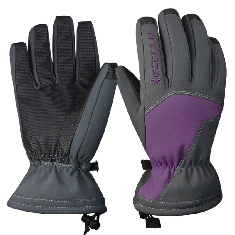 Snowboard Gloves Non-slip Skating Skiing Outdoor Protective Equipment Winter Motorcycle Riding Windproof Gloves for Men Women