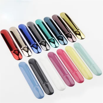 

Retail New electroplate Replaceable Magnetic Caps For use with IQOS 3.0 Outer Cases Vape Side Cover Case accessories door cover