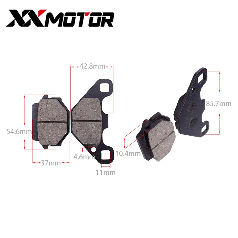 Задние тормозные колодки диски обувь для KAWASAKI KLE ZZR 250 ZXR250 KLE500 EX500 Honda Suzuki Yamaha