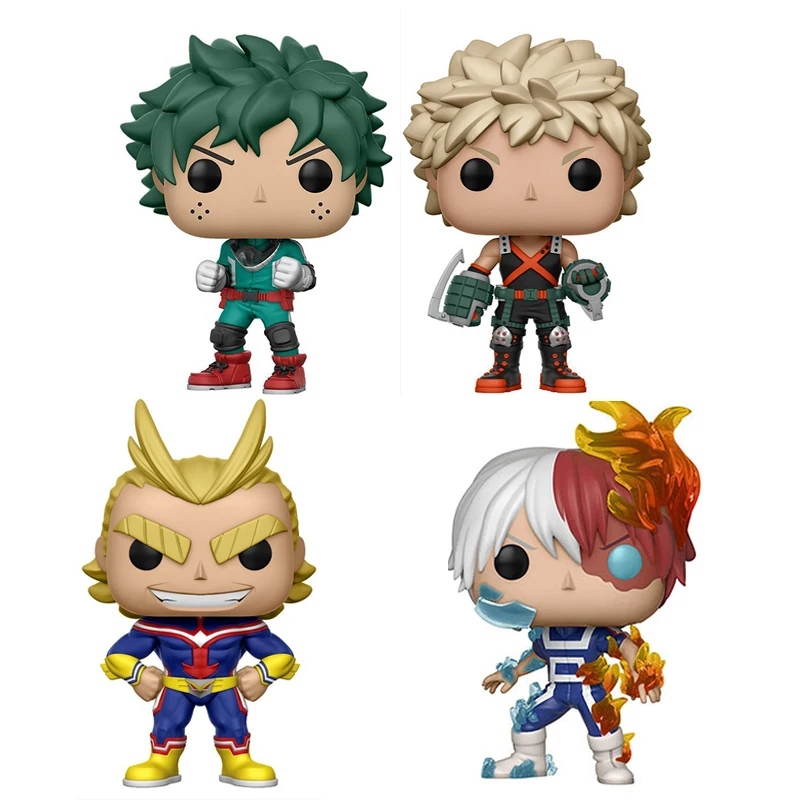 Аниме My Hero academic Character Deku & Katsuki Todoroki All Might милые виниловые Фигурки Коллекционная