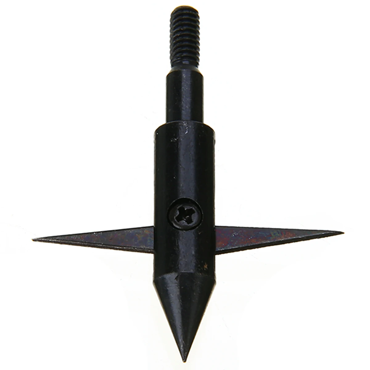 3Pcs Black Stainless Steel Archery Arrowheads Fishing Arrow Hunting Archery Bow Heads Boardhead Arrowhead Points