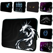 Unisex 15″ 10″ 13″ 12″ Durable Zipper Laptop Bags 12.2 13.3 11.6 14.4 inch Sleeve Tablet Cases 17 14 7 inch Dragon Pattern Bags