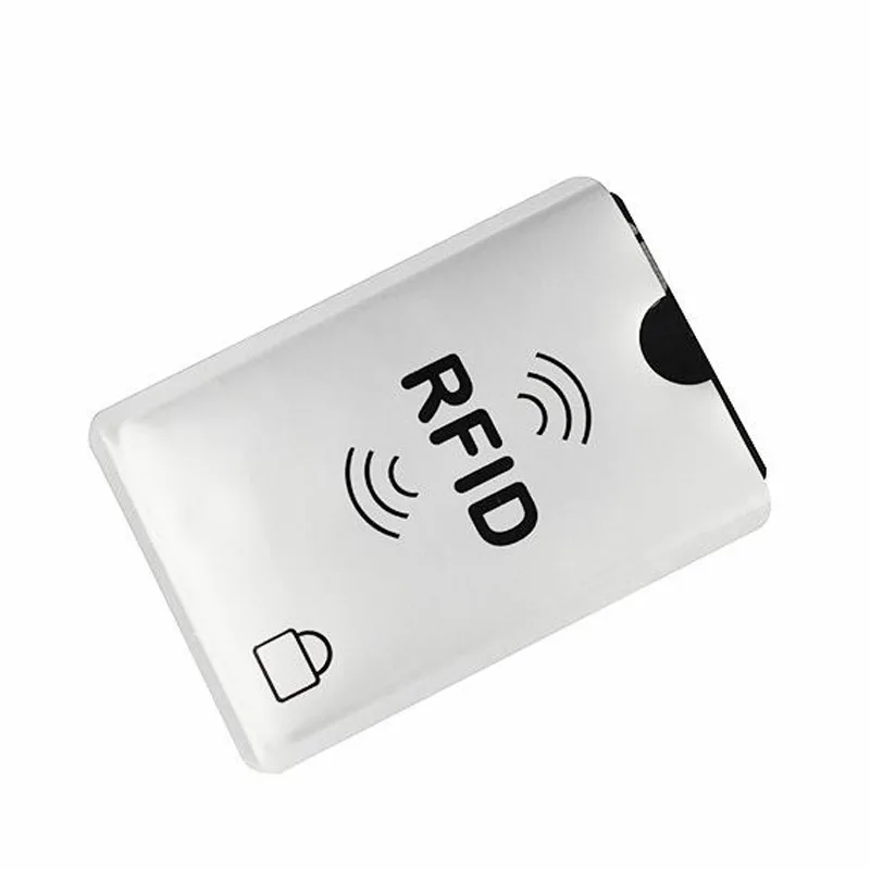 10 шт. металлический Анти Rfid защита Блокировка ридер замок держатель для карт Nfc