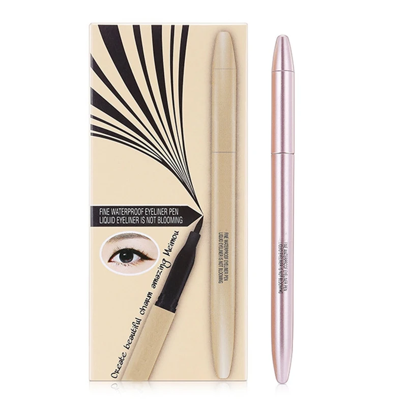 1 Pcs Black Long Lasting Eye Liner Pencil Waterproof Eyeliner Smudge