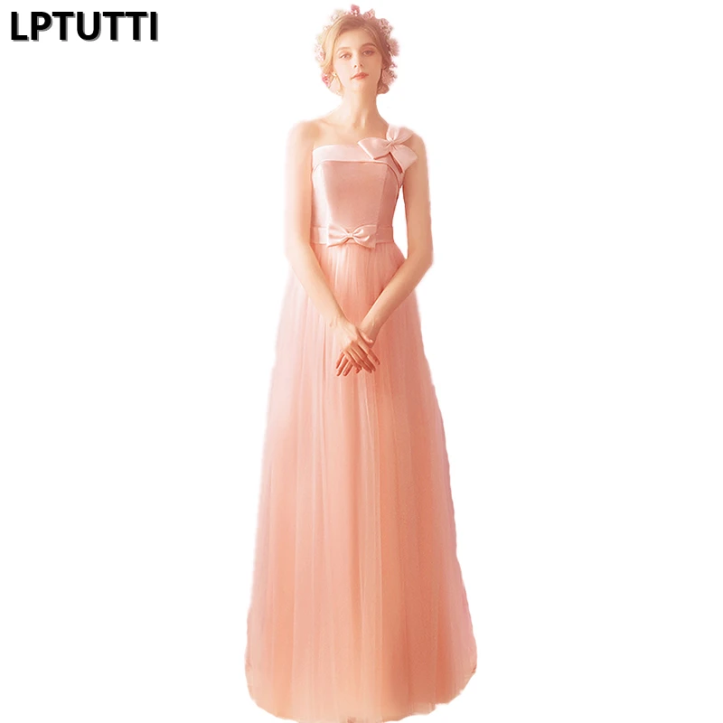 

LPTUTTI Bow New For Women Elegant Date Ceremony Party Prom Gown Formal Gala Events Luxury Long Evening Dress