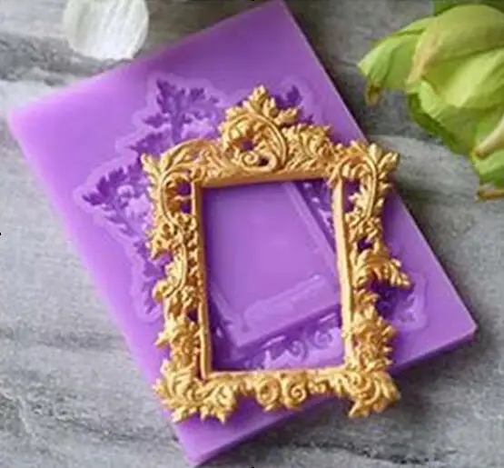 Multiple European Lace Window Flip Cake Silicone Mold Diy Baking | Дом и сад