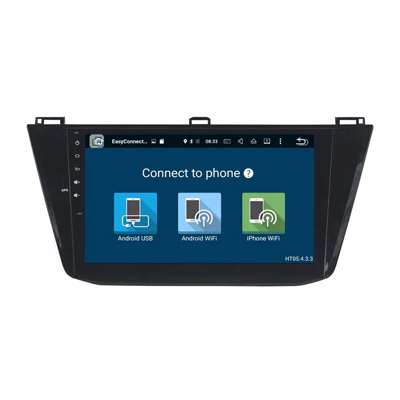 Discount Aoluoya IPS 4GB RAM 32GB ROM Octa Core Android 8.0 CAR DVD GPS Player For VW Volkswagen Tiguan 2016 2017 Radio GPS Navigation BT 1