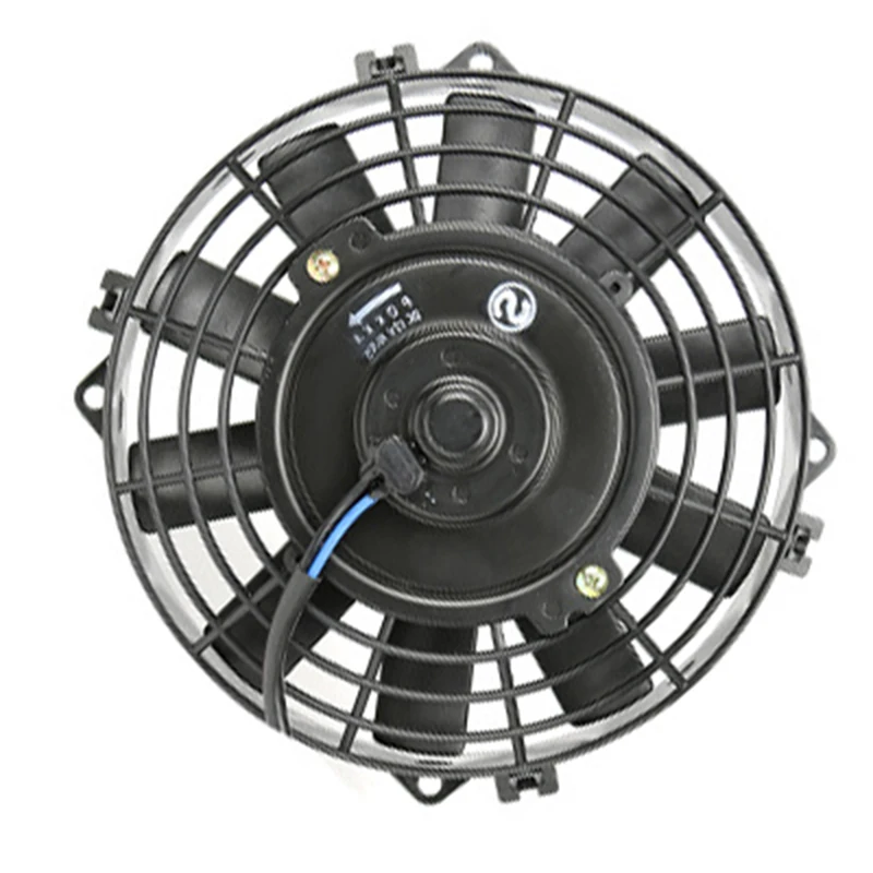 24V for Street/Rat/Hot Rod Classic Muscle Car Black Universal Air conditioning 8'' Electric Condenser Cooling Fan | Автомобили и
