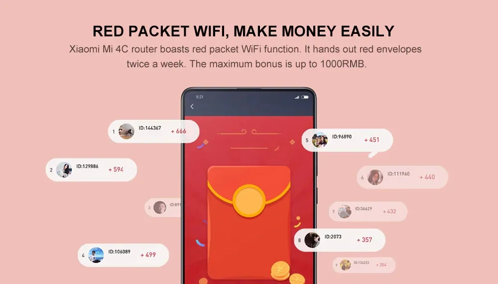 Xiaomi Mi 4C маршрутизатор 300 Мбит/с беспроводной WIFI маршрутизатор 5dBi 2,4 ГГц 802.11a/b/g беспроводной маршрутизатор с четырьмя антеннами для дома и офиса