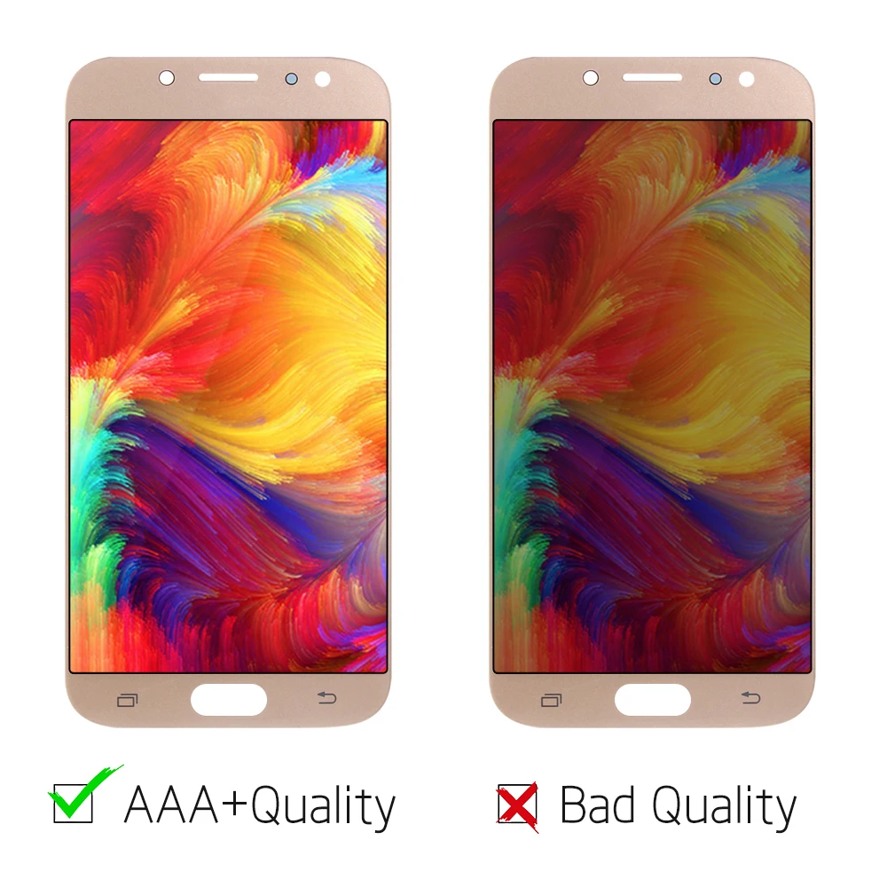 Original 5.5'' AMOLED Display for SAMSUNG Galaxy J7 Pro J730 LCD For SAMSUNG J7 2017 Display Touch Screen Digitizer J730F