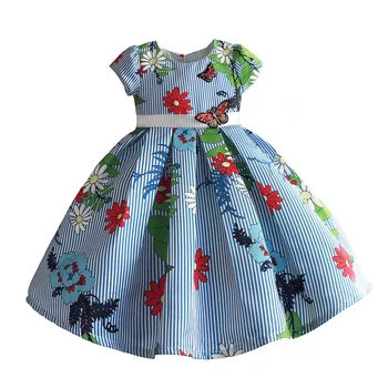 

Hetiso Girls Flower Dress Kids Frocks For Girl Party Dresses Ball Gowns Summer Girl Wedding Costume Children Fancy 3-8T