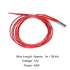 8PCS/lot Anet 3D Printer Parts Single End Cartridge Heater Heating Tube Heat Pipe 1M 12V 40W for RepRap i3 Anet 3D Printer ► Photo 3/4